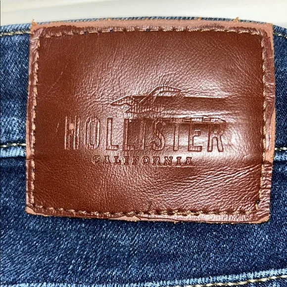Hollister Blue Mens Bootcut Jeans Classic Style Size 32 X 30 - Picture 6 of 6